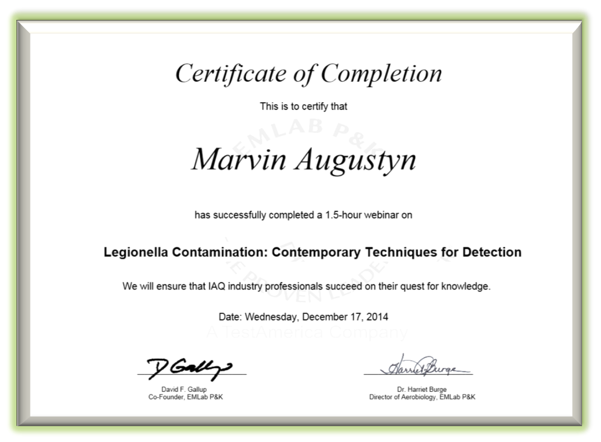 Simple Cert Certificate