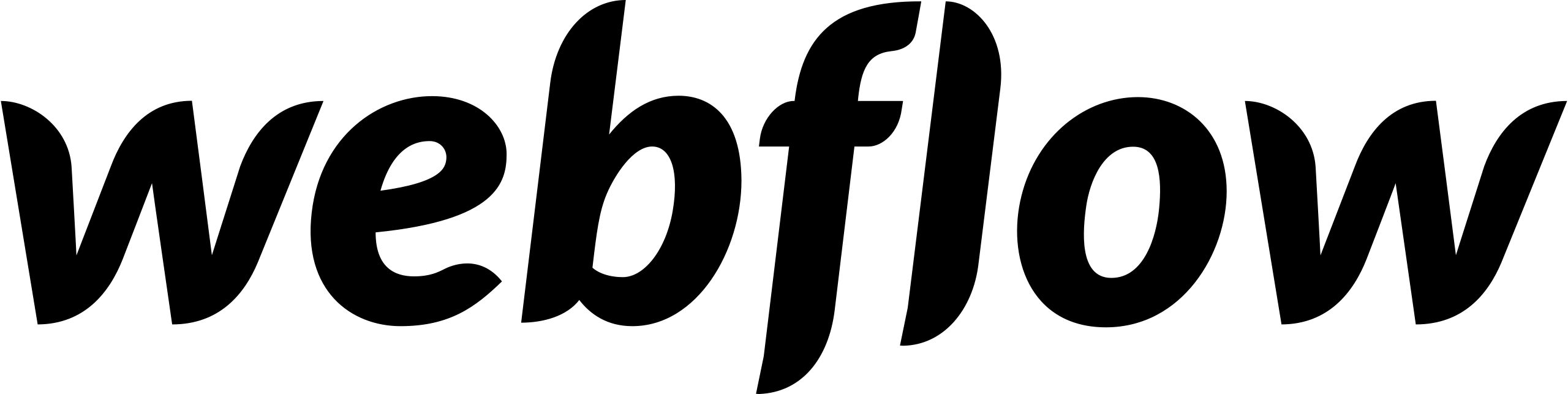 Webflow logo in color.